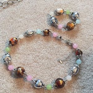 Vintage Multicolored Costume Jewelry Set by VCLM